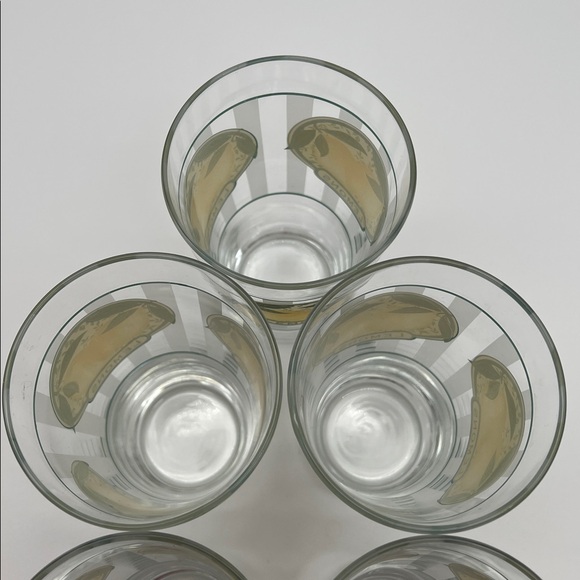 Vintage Libbey “Lemons” Glass Tumblers 14oz (Set of 5) - Picture 7 of 11